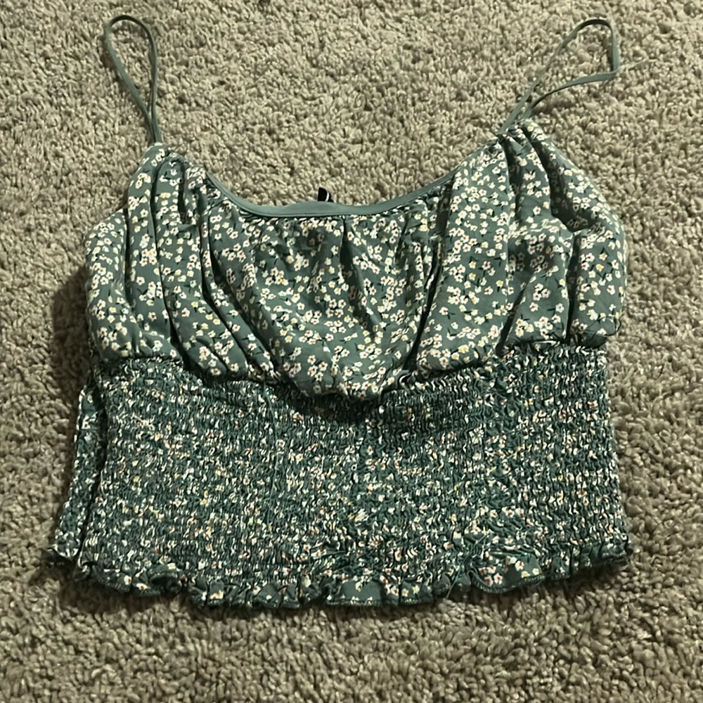 Justify flowery tank top